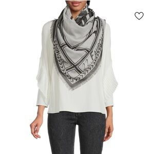 Lanvin Virgin Wool & Silk Scarf